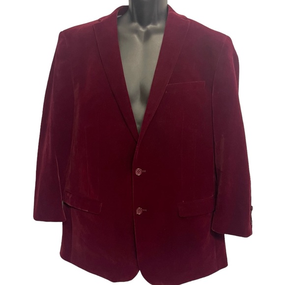 Vitarelli Other - Vitarelli Men Velvet Blazer Jacket size 46